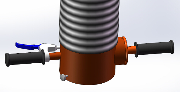 rotary handle control unit